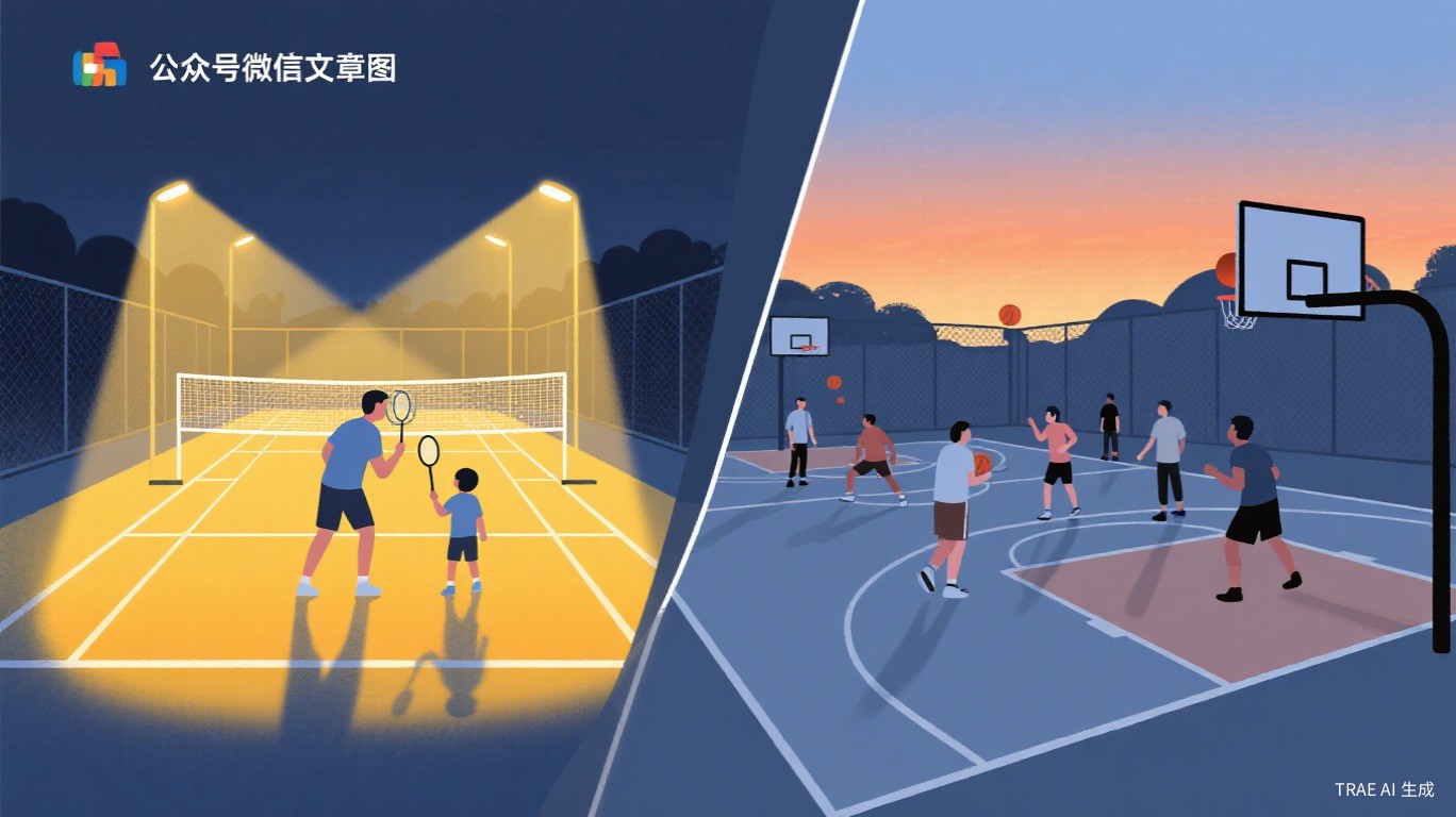 挥拍运动与篮球对比